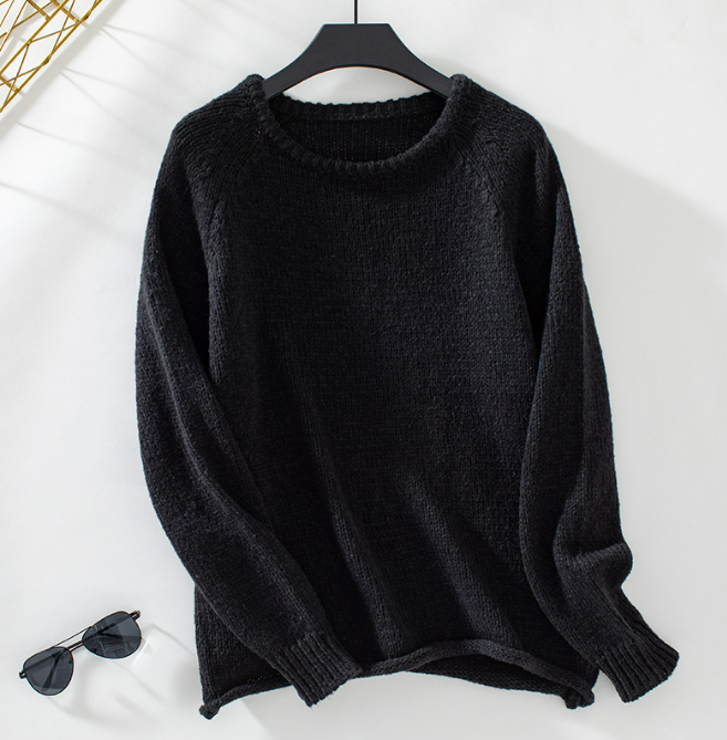 Levoire | Pull Décontracté Pour Femmes Confortable Pour Des Journées Relaxantes Noir