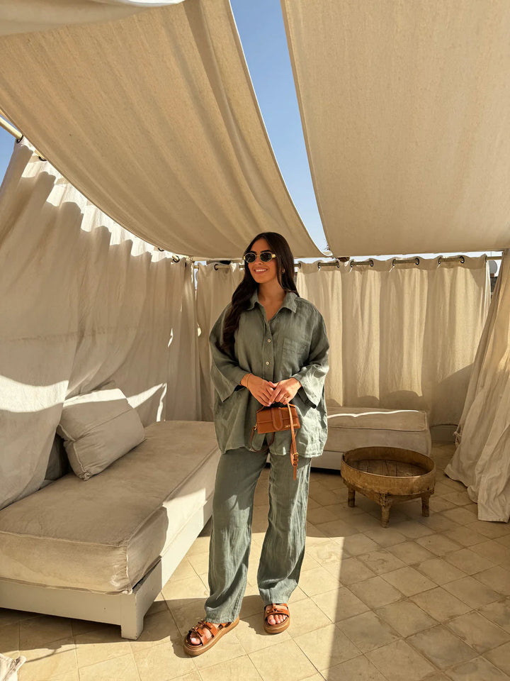Levoire | Accessoire D'Été Relaxant Vert
