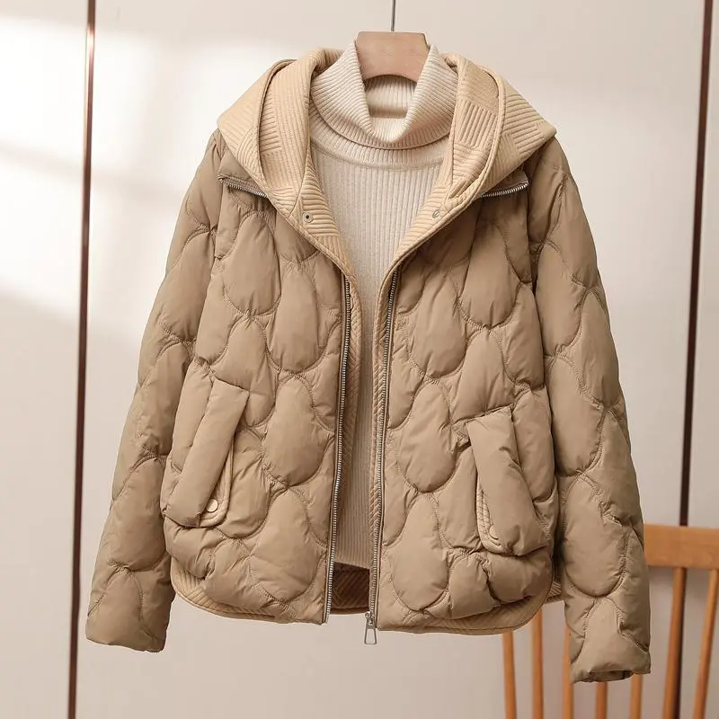 Levoire | Sweat-shirts à capuche zippés à manches longues avec poches Kaki