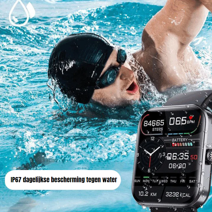Levoire | Montre Intelligente Avec Capteur De Fréquence Cardiaque Étanche