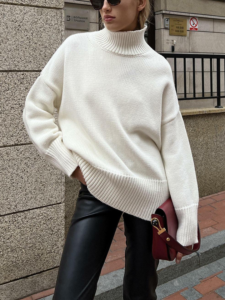Levoire | Pull à col roulé minimaliste