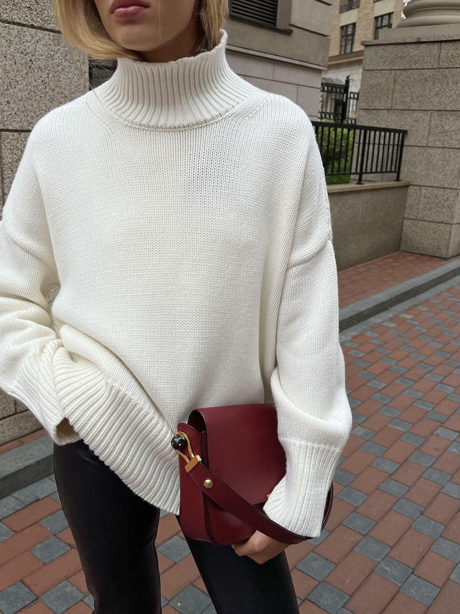 Levoire | Pull à col roulé minimaliste