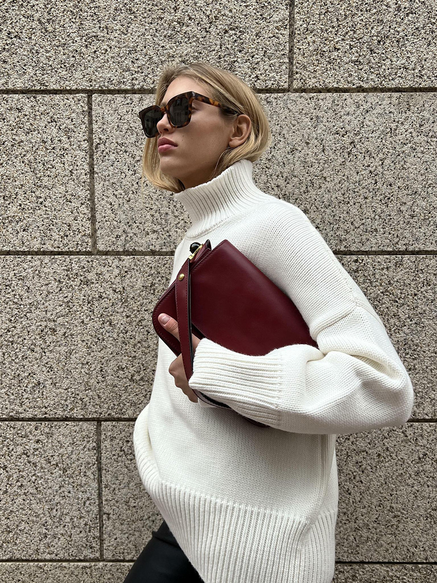 Levoire | Pull à col roulé minimaliste