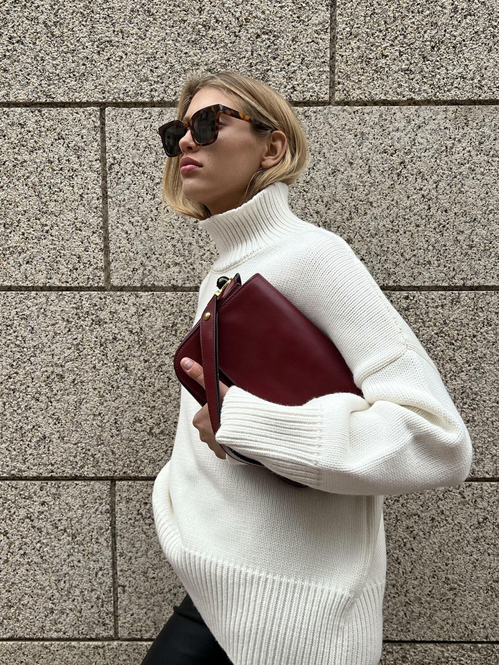 Levoire | Pull à col roulé minimaliste