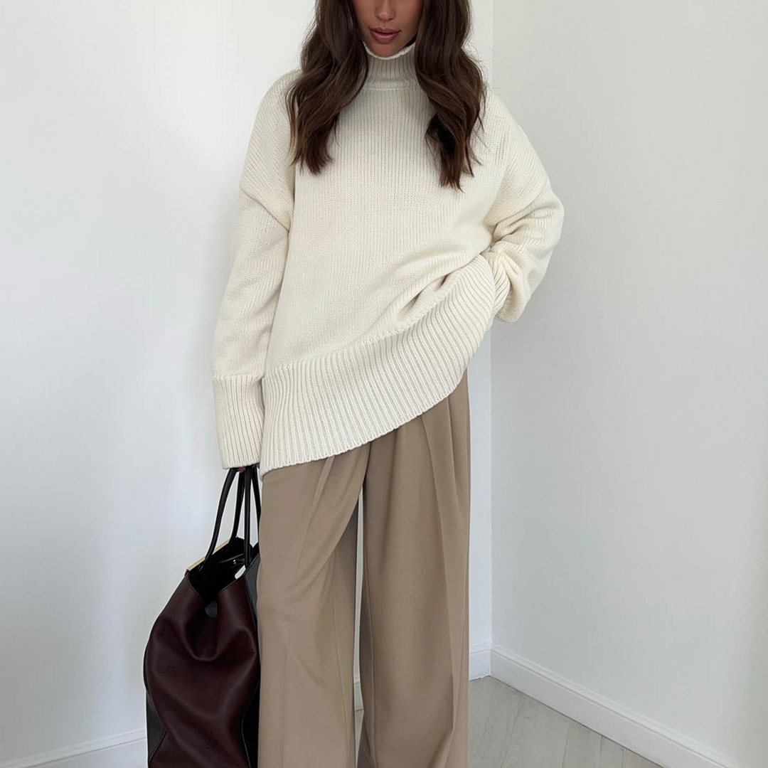 Levoire | Chemise En Peluche Oversized À Manches Longues Chaude