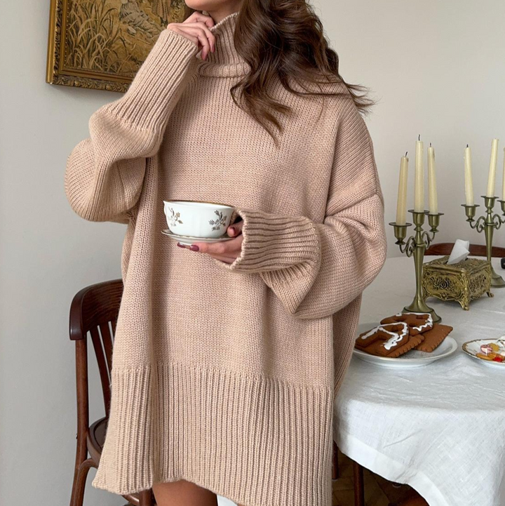 Levoire | Chemise En Peluche Oversized À Manches Longues Chaude