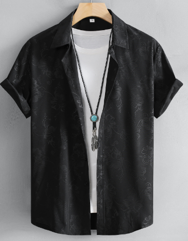 Levoire | Chemise Elegant Hommes Noir