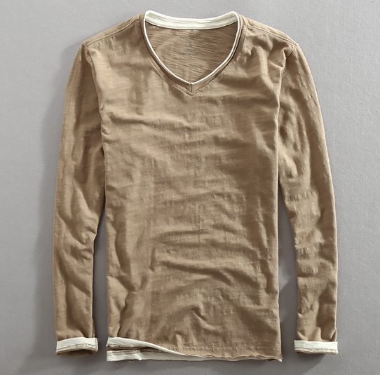 Levoire | Chemise À Manches Longues Kaki