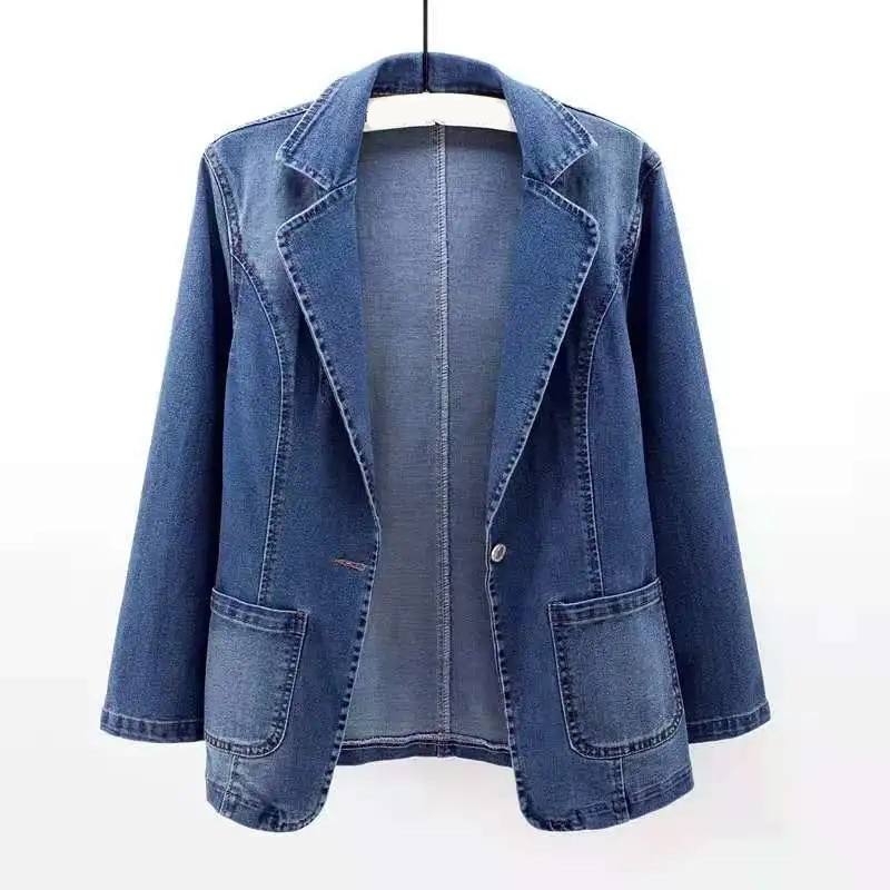Levoire | Blazer En Denim Élégant