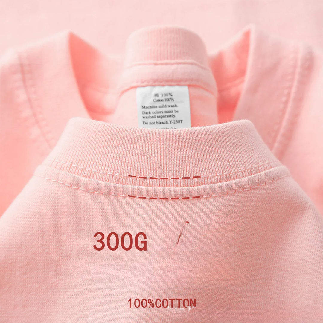 Levoire | Confortable T-Shirt En Coton Respirant Et Léger Pour Hommes Rosa