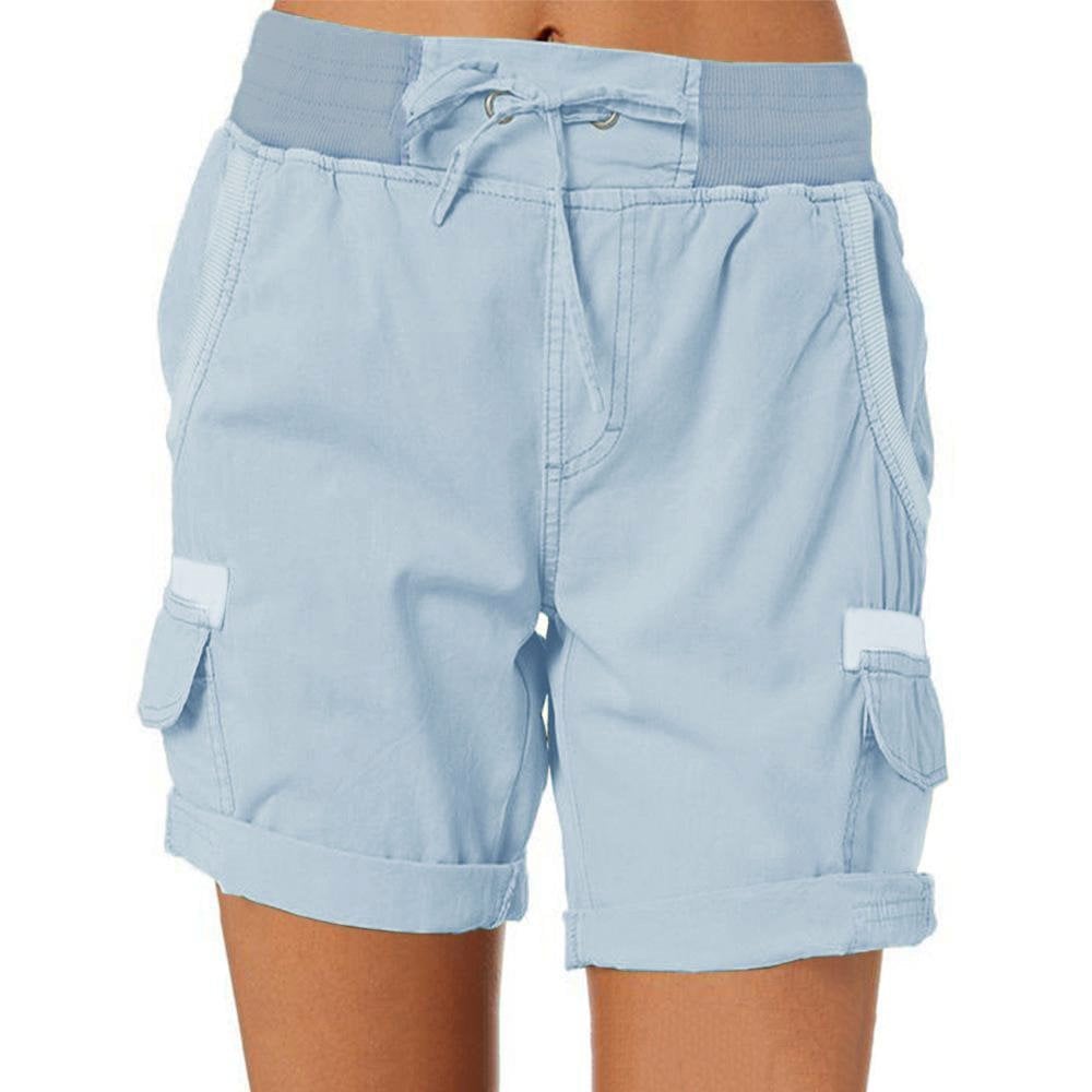 Levoire | Coton Pantalon Court Hellturquoise