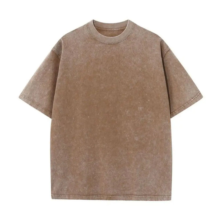 Levoire | Unisex T-Shirt En Coton Mode D'Été Et Confort Khaki