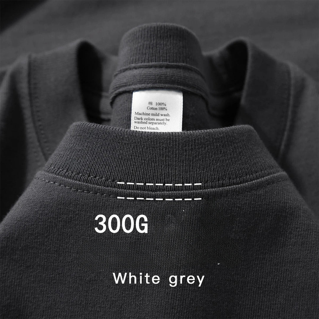 Levoire | Confortable T-Shirt En Coton Respirant Et Léger Pour Hommes Gris