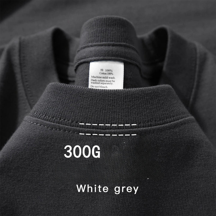 Levoire | Confortable T-Shirt En Coton Respirant Et Léger Pour Hommes Gris