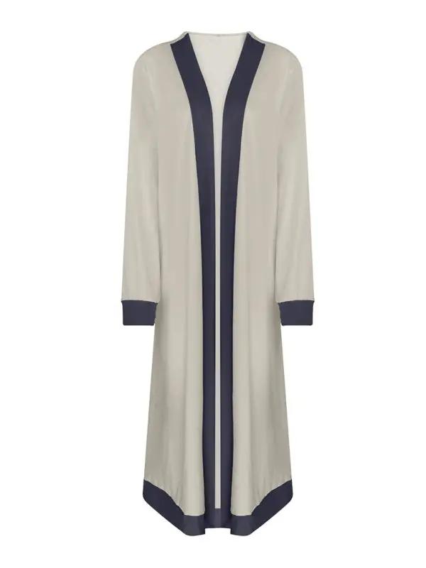 Levoire | Dame Loisirs Gilet sans manches en couleur contrastée + Veste à manches longues + Pantalon Trois ensembles