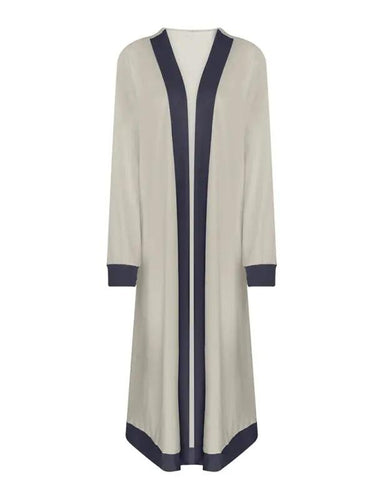 Levoire | Dame Loisirs Gilet sans manches en couleur contrastée + Veste à manches longues + Pantalon Trois ensembles