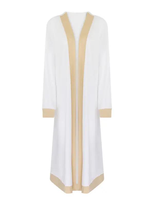 Levoire | Dame Loisirs Gilet sans manches en couleur contrastée + Veste à manches longues + Pantalon Trois ensembles