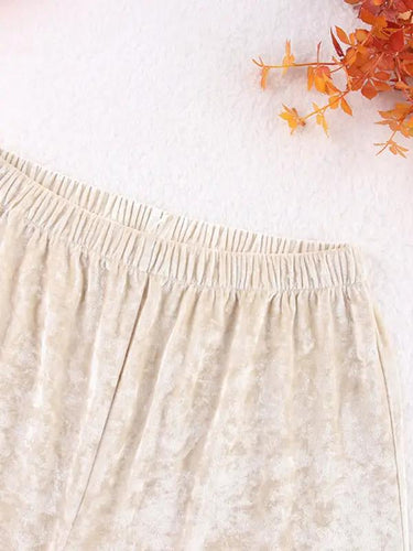 Levoire | Pyjama épais en flanelle chaud, à manches longues et pantalon Ensemble à deux pièces