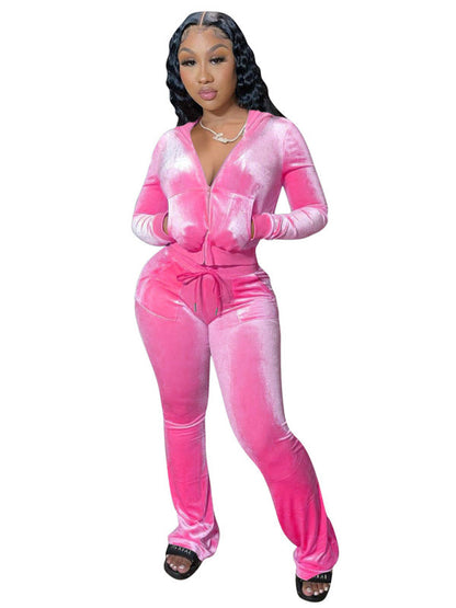 Levoire | Löl cap leveys muoto pantalons ensemble deux pièces Rosa