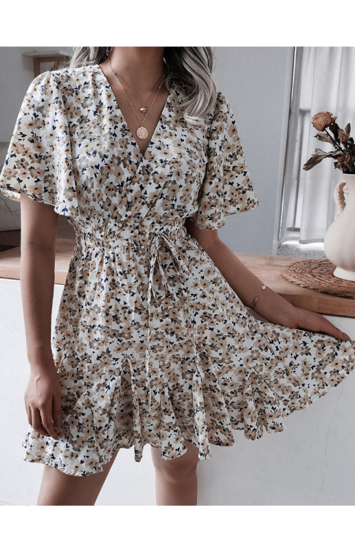 Levoire | Femmes Robe Sexy Imprimé en Chiffon
