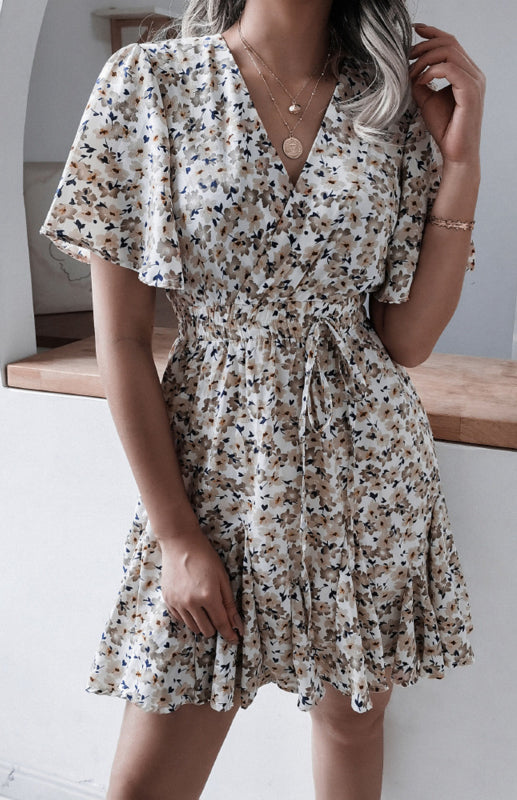 Levoire | Femmes Robe Sexy Imprimé en Chiffon