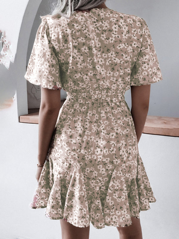 Levoire | Femmes Robe Sexy Imprimé en Chiffon