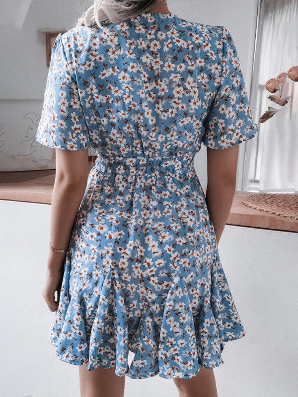 Levoire | Femmes Robe Sexy Imprimé en Chiffon