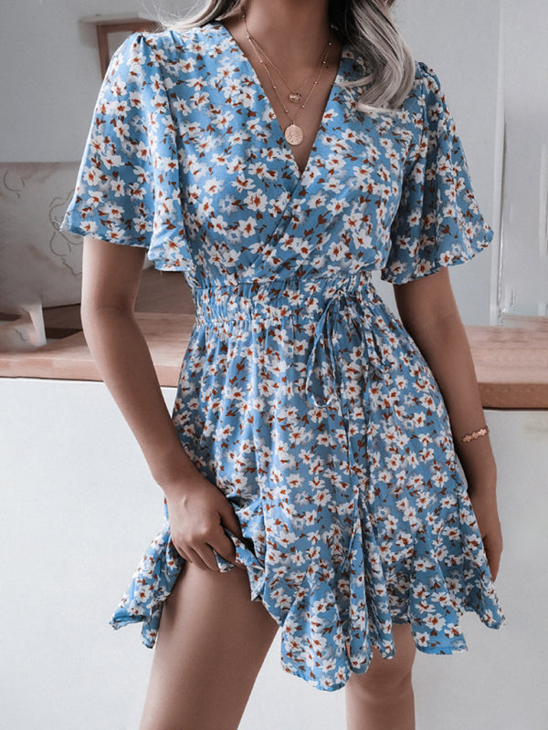Levoire | Femmes Robe Sexy Imprimé en Chiffon
