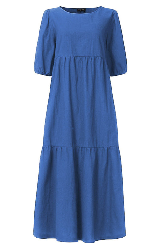 Levoire | Robe midi ligne A unie