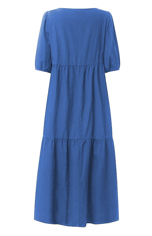 Levoire | Robe midi ligne A unie
