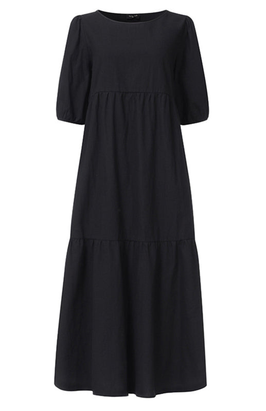 Levoire | Robe midi ligne A unie