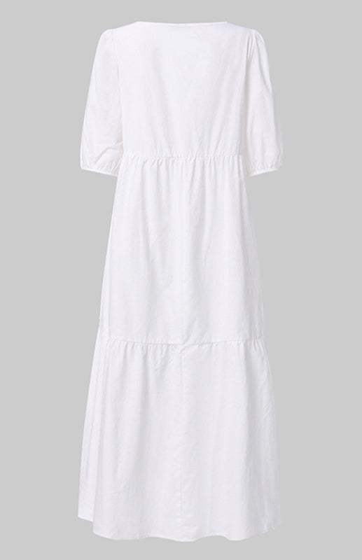 Levoire | Robe midi ligne A unie