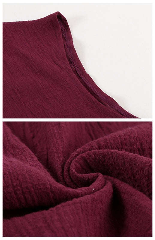 Levoire | Linrevers nappiraglan chemise à manches courtes avec blouse à fente incurvée