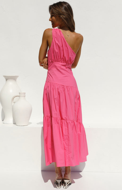 Levoire | Femme À-épaule Ridé Robe longue