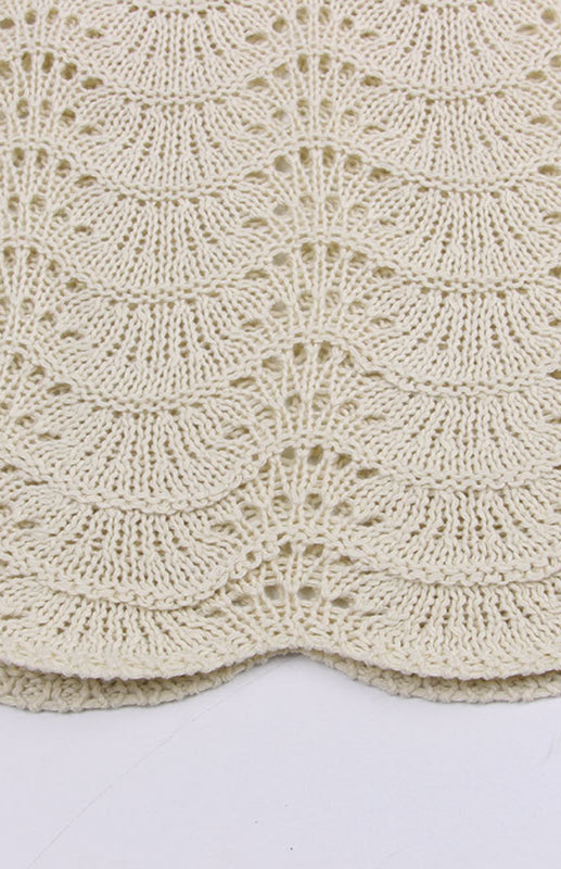 Levoire | Femme sans manches décolleté robe tricot unie