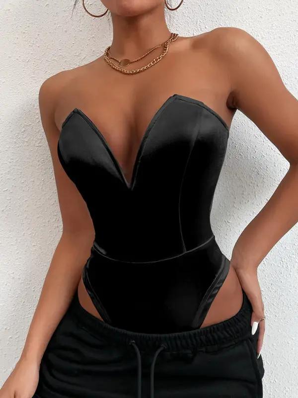 Levoire | Femme sexy V décolleté top veste