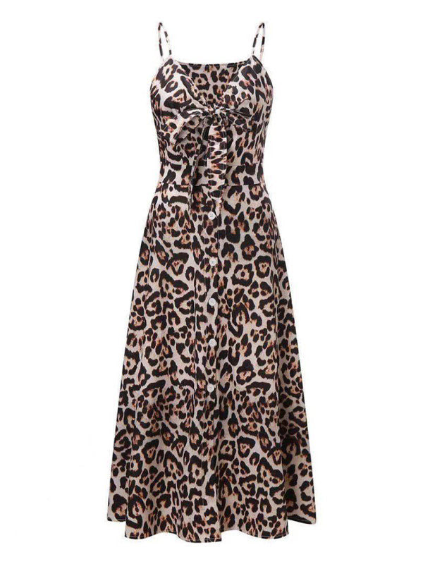Levoire | Femme Lacet Complet Fleurie Sexy Halter Robe Longue