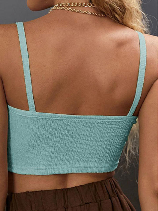 Levoire | Femmes Sexy Sling Uni Sans Manches Débardeur
