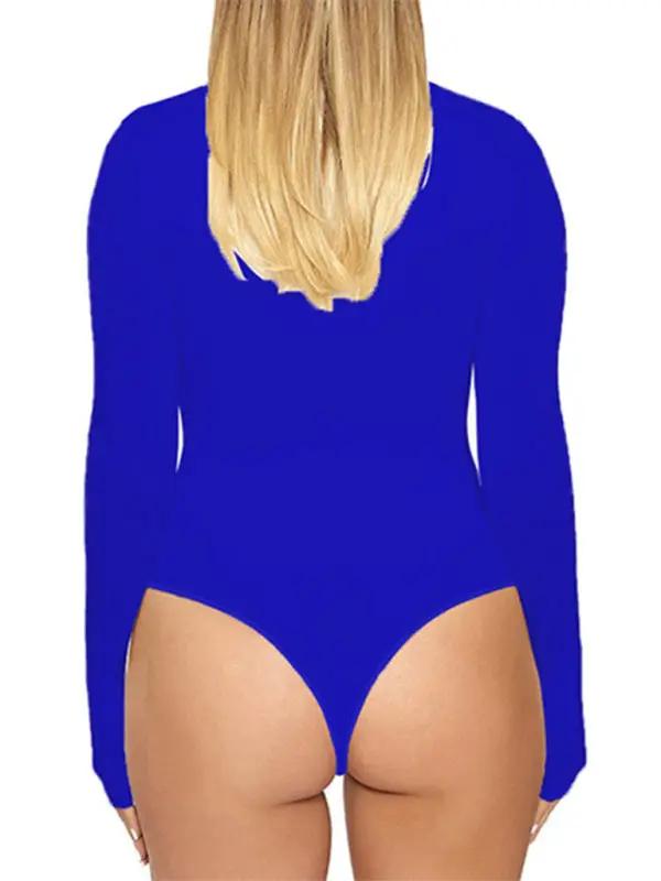 Levoire | Femme Loisirs Bodys Tops à manches longues ajusté Jumpsuit