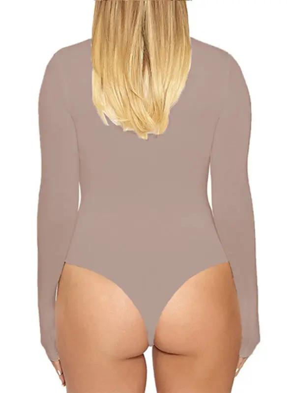 Levoire | Femme Loisirs Bodys Tops à manches longues ajusté Jumpsuit