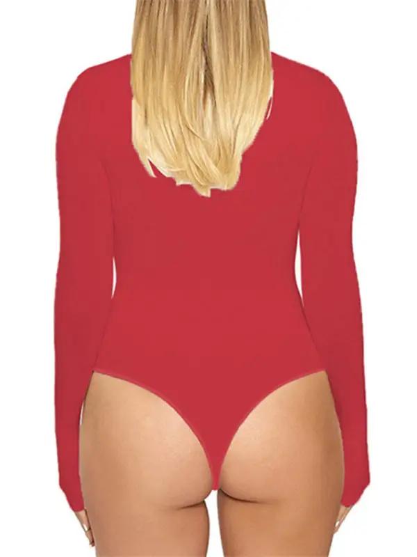 Levoire | Femme Loisirs Bodys Tops à manches longues ajusté Jumpsuit