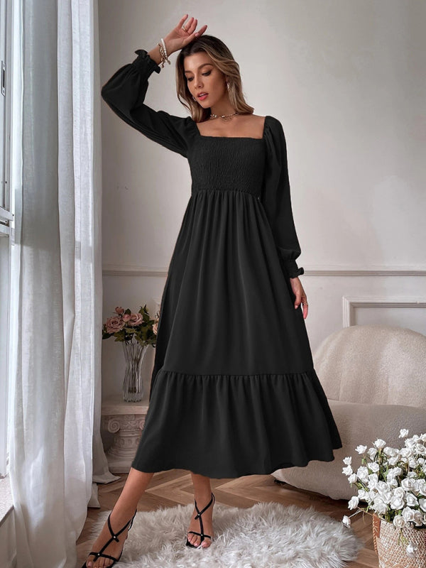 Levoire | Muoti Hollow Extérieur Épaule Robe Tricot à Manches Longues Must