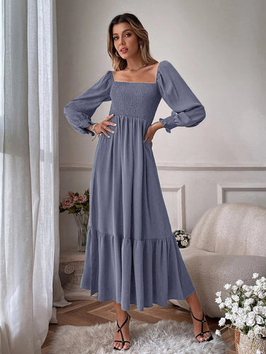 Levoire | Muoti Hollow Extérieur Épaule Robe Tricot à Manches Longues
