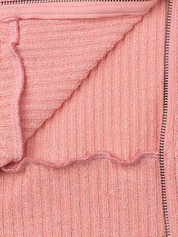 Levoire | Sweater femme à manches longues zippé tenue de loisir