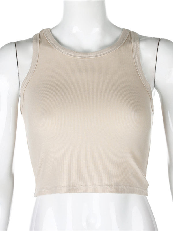 Levoire | Femme Débardeur de Base Uni Stretch