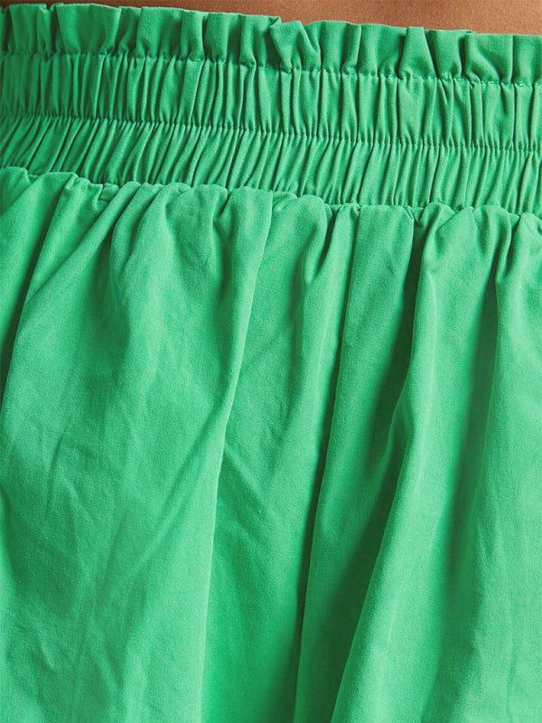 Levoire | Pour deux personnes Non teint Simple bouton Manches longues Chemise à rabat shorts Mode décontractée Tenue de loisirs