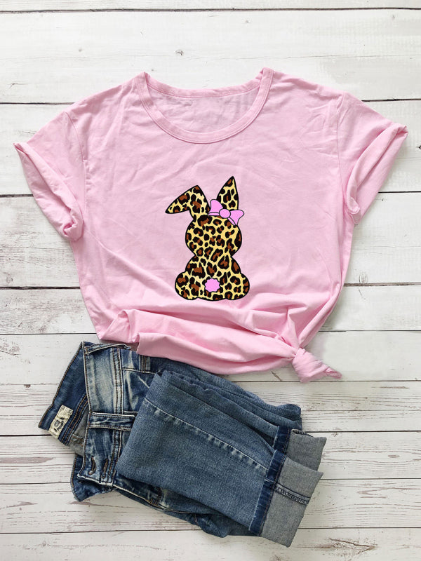 Levoire | T-shirt à col rond léopard Hase Süppy
