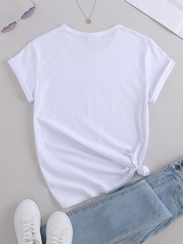Levoire | Femme Printemps-Été Léger Stretch Tricot T-shirt