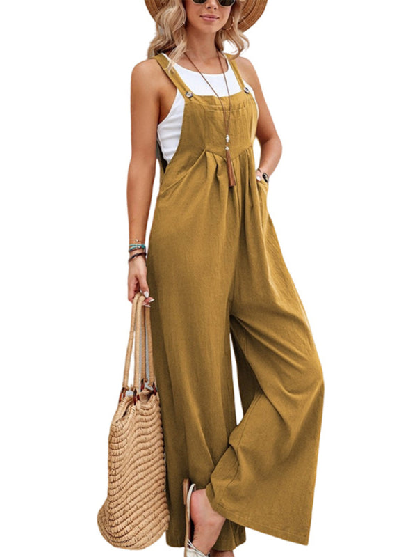 Levoire | Femme Overall De Loisirs Uni Jordgul