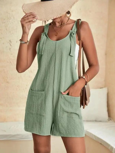Levoire | Femme Uni Pantalon de Confection à Lacets Loisirs Overall